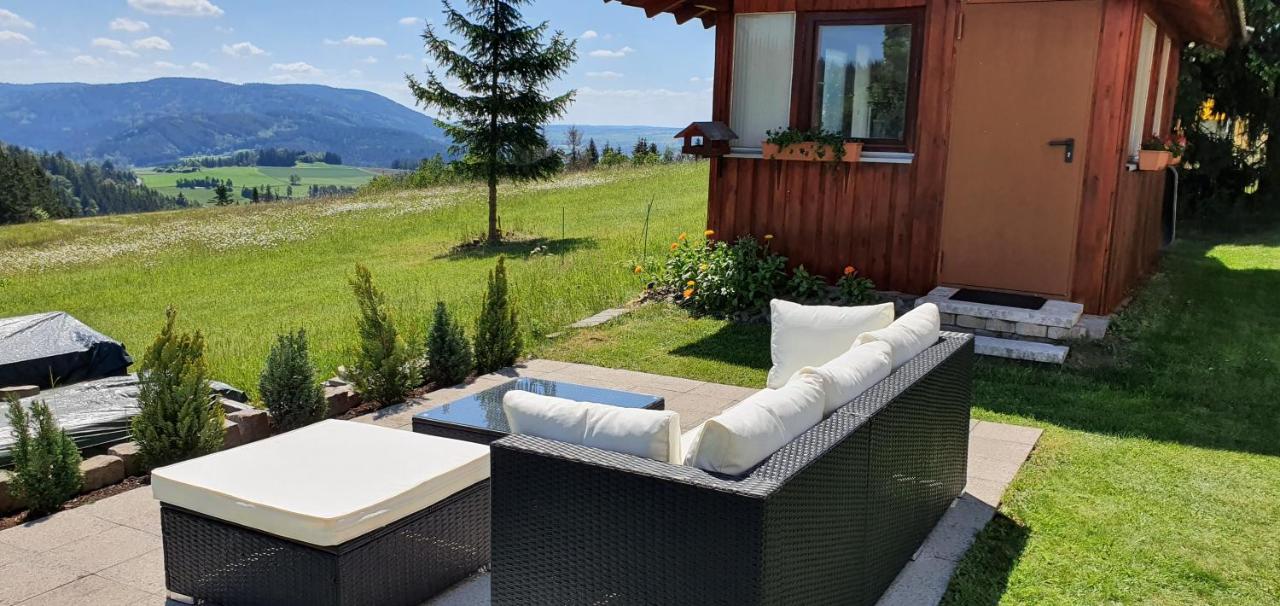 Moderne Ferienwohnung Mit Eigenem Garten Und Traumhaften Blick Wilhelmsthal Exterior photo