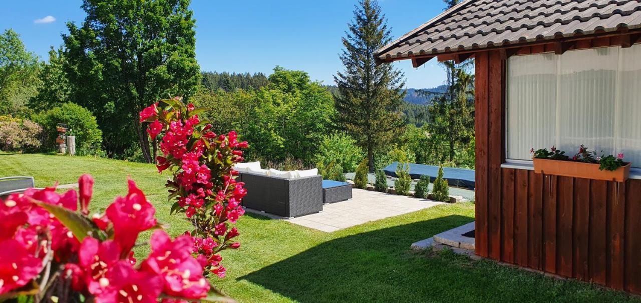 Moderne Ferienwohnung Mit Eigenem Garten Und Traumhaften Blick Wilhelmsthal Exterior photo